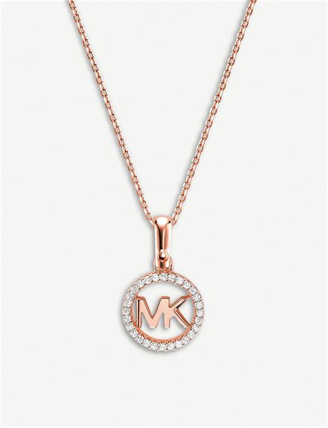 michael kors kette rosegold grün|Michael Kors.